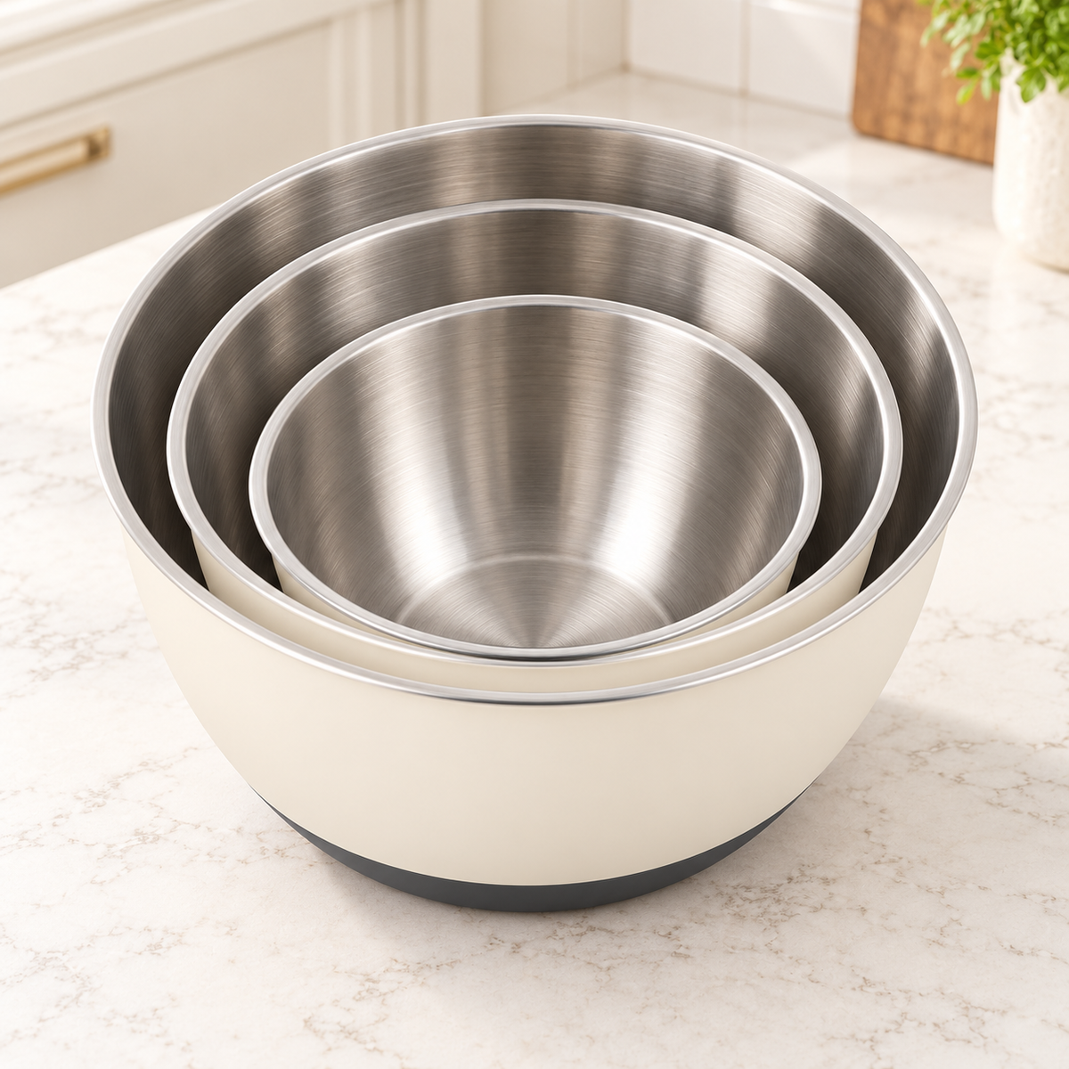 MixHaven 3-Piece Nesting Bowl Set