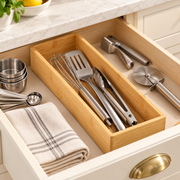 DrawerCalm Bamboo Utensil Tray